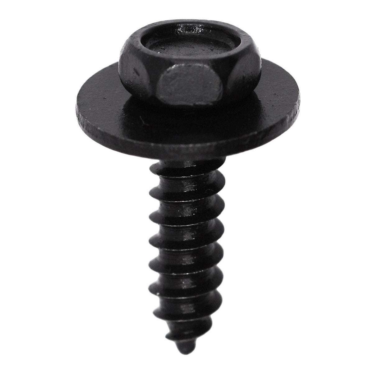 M4.2-1.41x16mm Hex Head SEMS Tapping Screw, Type A/AB, 12mm Washer, Phosphate