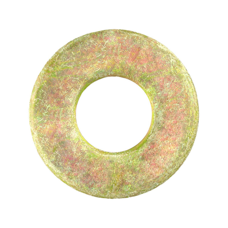 1/4" USS High Strength Washer, 5/16" ID, 3/4" OD, Yellow Zinc Dichromate