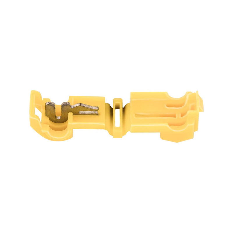 Yellow Self-Stripping Connector Electrical T-Tap 12 Gauge