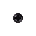 #6x3/4" Phillips Oval Head Tapping Screw Oxide, Type A/AB, Black Oxide