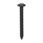#10x1-1/2" Phillips Pan Head Tapping Screw Oxide, Type A/AB, Black Oxide