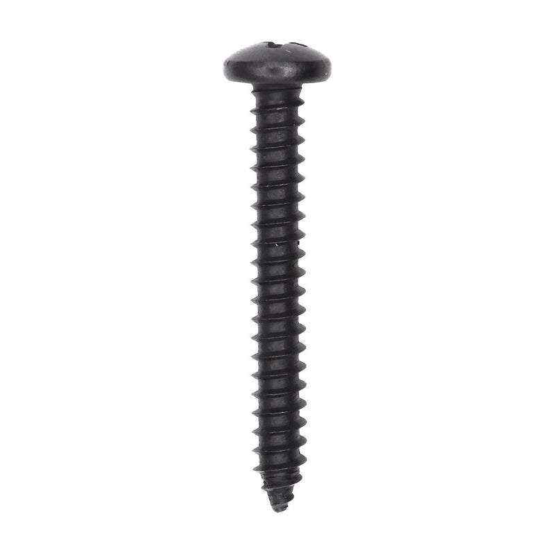 #10x1-1/2" Phillips Pan Head Tapping Screw Oxide, Type A/AB, Black Oxide
