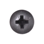 #10x1-1/2" Phillips Pan Head Tapping Screw Oxide, Type A/AB, Black Oxide