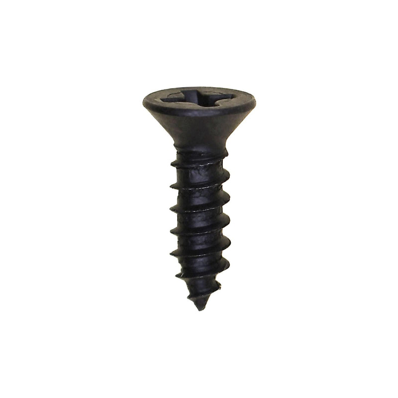 #6x1/2" Phillips Flat Head Tapping Screw Oxide, Type AB, Black Oxide