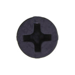 #6x1/2" Phillips Flat Head Tapping Screw Oxide, Type AB, Black Oxide