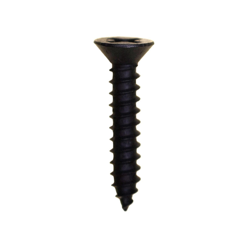 #6x3/4" Phillips Flat Head Tapping Screw Oxide, Type AB, Black Oxide