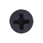 #6x3/4" Phillips Flat Head Tapping Screw Oxide, Type AB, Black Oxide