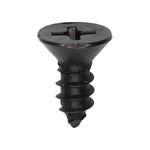 #10x1/2" Phillips Flat Head Tapping Screw Oxide, Type AB, Black Oxide