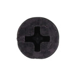 #10x3/4" Phillips Flat Head Tapping Screw Oxide, Type AB, Black Oxide