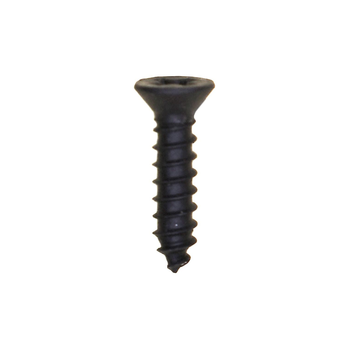 #4x1/2" Phillips Flat Head Tapping Screw Oxide, Type AB, Black Oxide