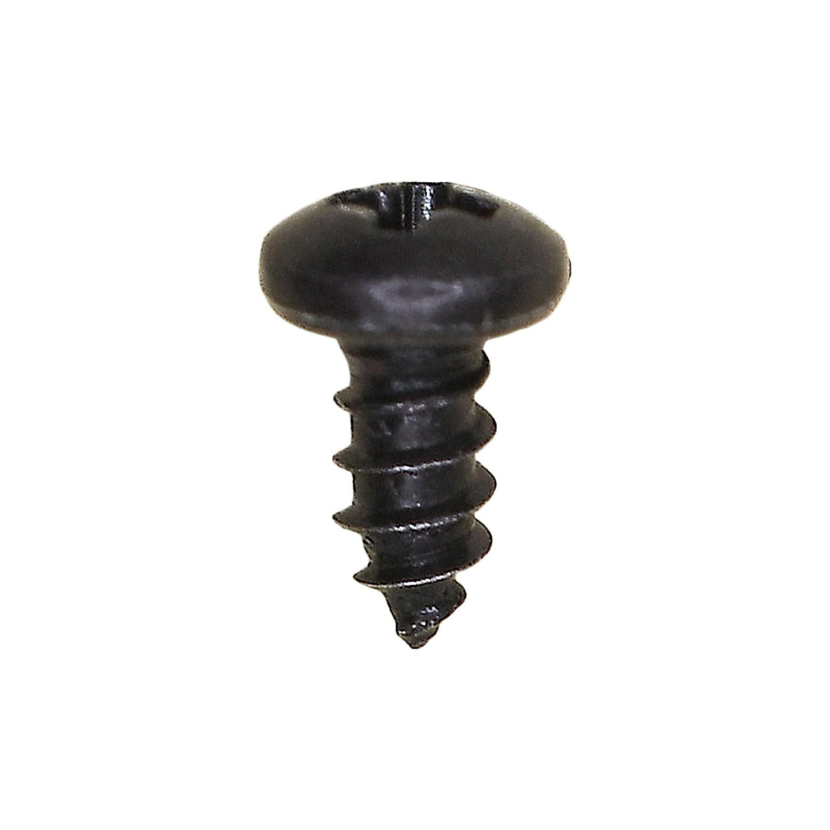 #4x1/4" Phillips Pan Head Tapping Screw Oxide, Type A/AB, Black Oxide