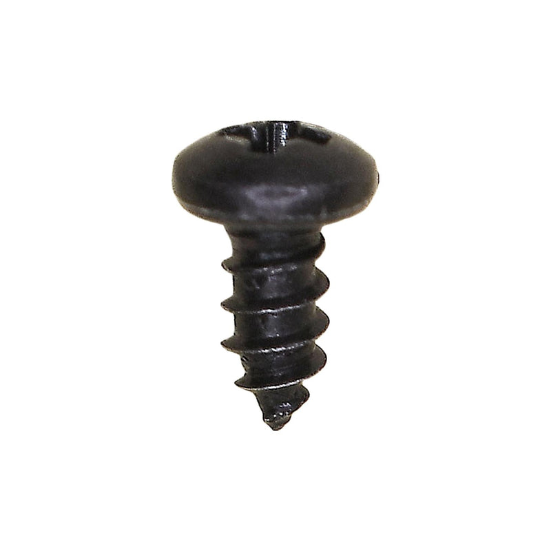 #4x1/4" Phillips Pan Head Tapping Screw Oxide, Type A/AB, Black Oxide