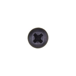 #4x3/4" Phillips Pan Head Tapping Screw Oxide, Type A/AB, Black Oxide
