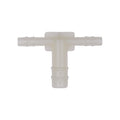 Nylon Tee Connector, 1/8"x1/8"x1/4"