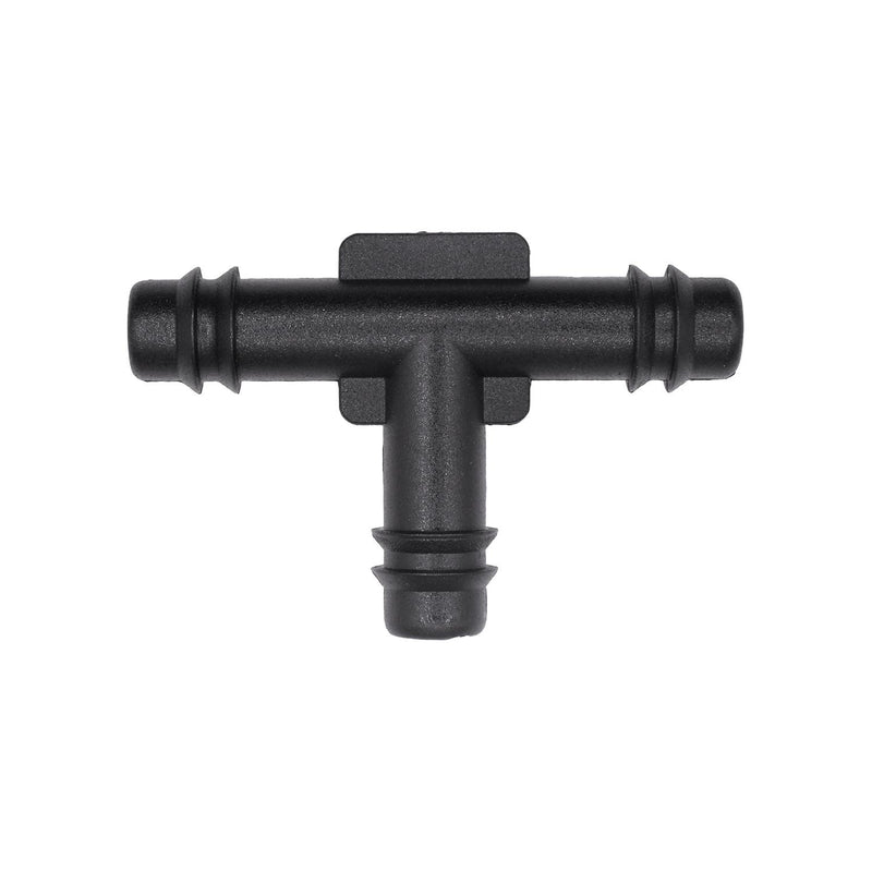 Nylon Tee Connector, 5/16"x5/16"x5/16"