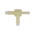 Nylon Tee Connector, 1/8"x3/16"x3/16"