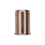 M5-0.80 Metric Thin Sheet Nutsert, 0.508mm - 3.30mm Grip, Zinc, 7.11mm Max., 9/32" Drill Size, Steel