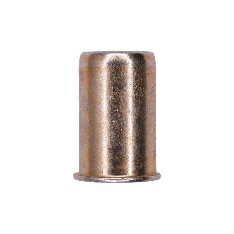 M5-0.80 Metric Thin Sheet Nutsert, 0.508mm - 3.30mm Grip, Zinc, 7.11mm Max., 9/32" Drill Size, Steel
