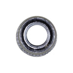 M6-1.0 Metric Thin Sheet Nutsert, 0.762mm - 4.19mm Grip, Zinc, 9.50mm Max., 3/8" Drill Size, Steel