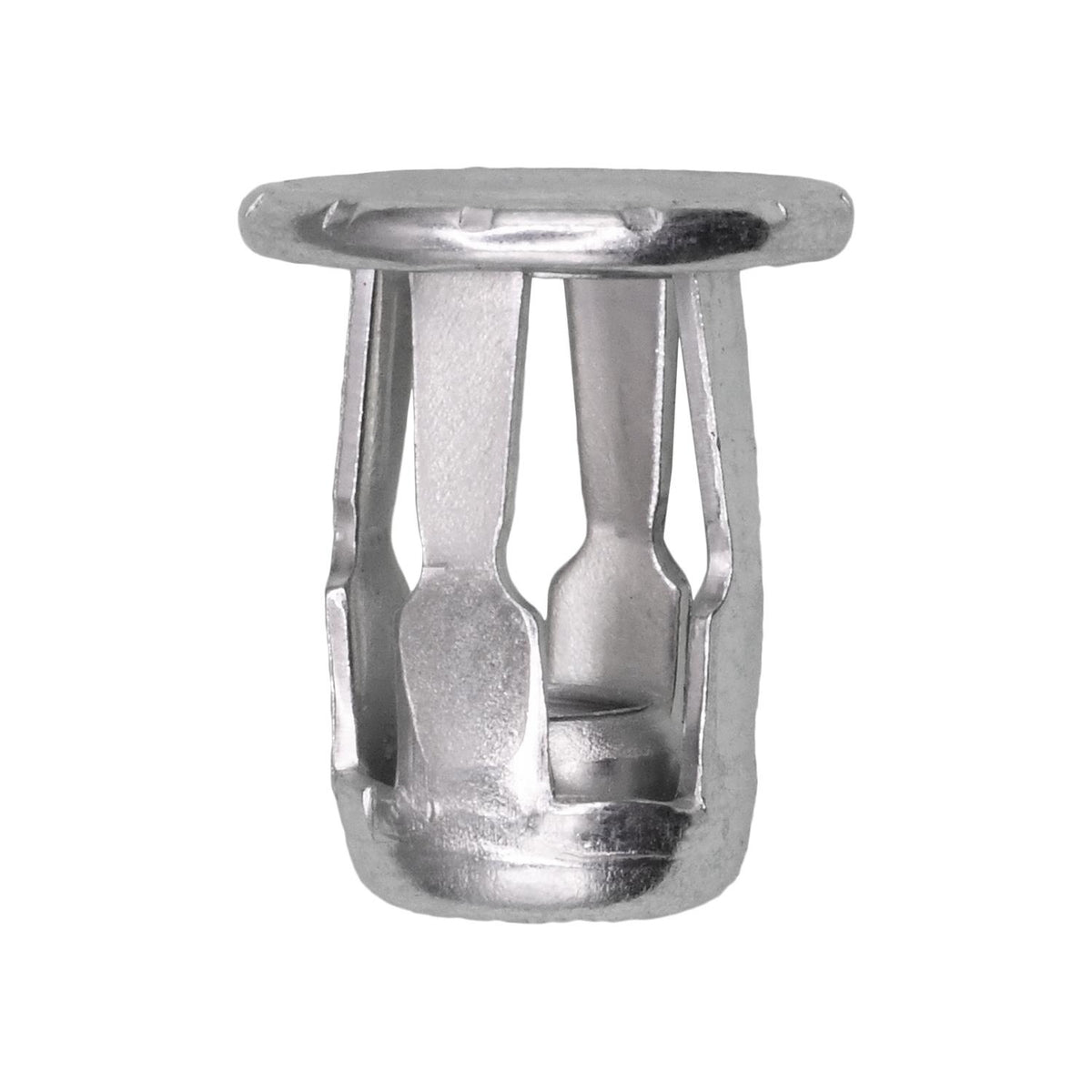 M6-1.0 Metric Expansion Nuts Threads, Zinc