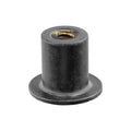 M6-1.0 Neoprene Rubber Nut, 0.579" Shank Length