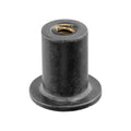 #6-32 Neoprene Rubber Nut, 0.437" Shank Length