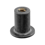 #6-32 Neoprene Rubber Nut, 0.437" Shank Length