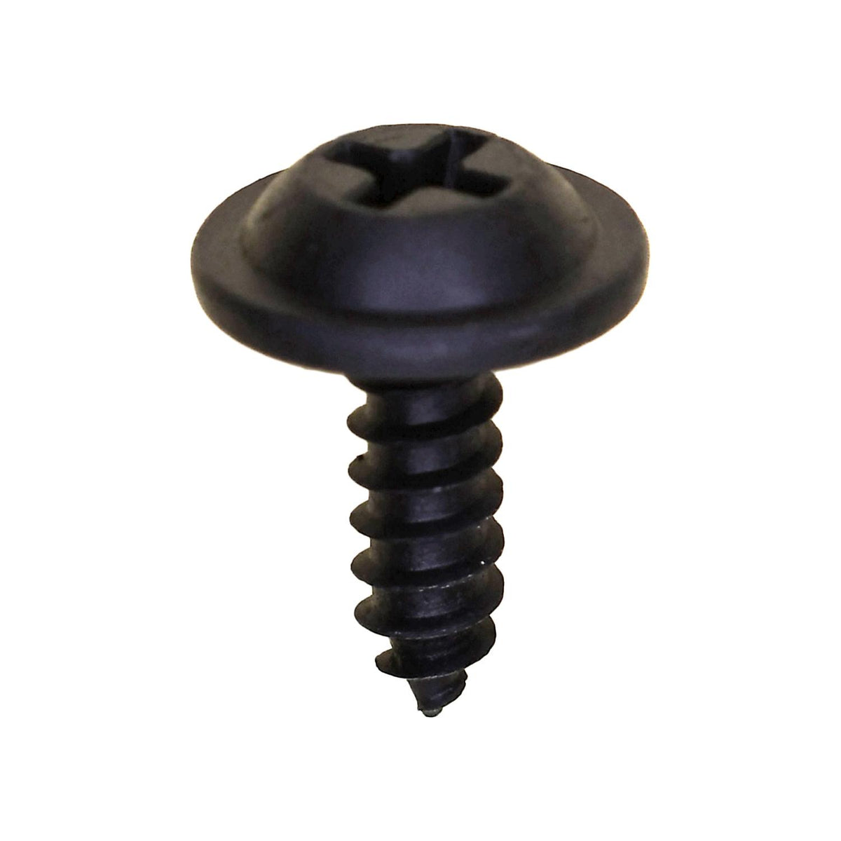 #8x1/2" Phillips Truss Head Washer Tapping Screw, Type A/AB, 31/64" Washer, Phosphate