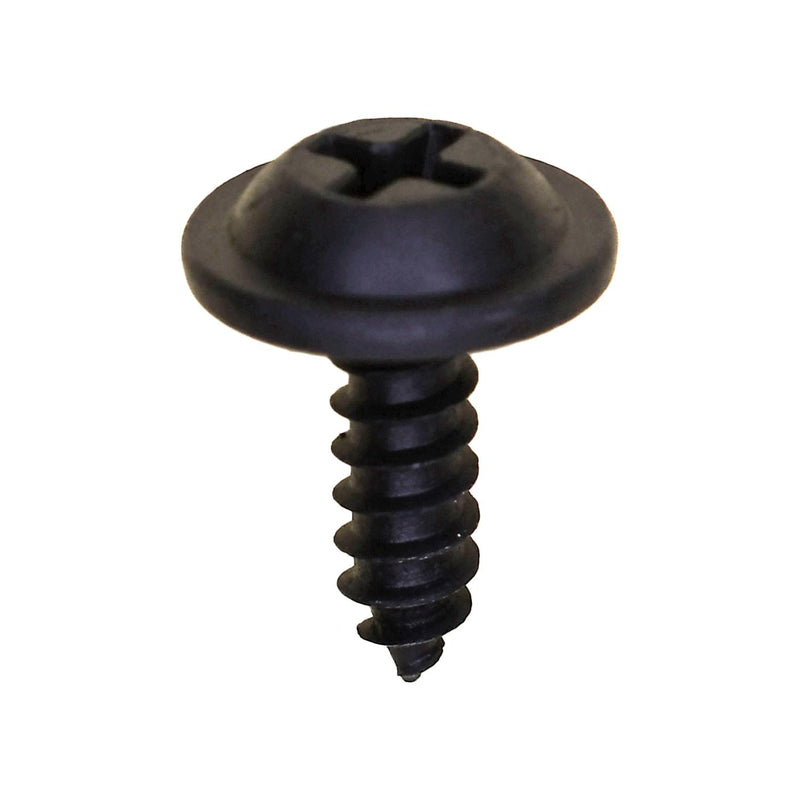 #8x1/2" Phillips Truss Head Washer Tapping Screw, Type A/AB, 31/64" Washer, Phosphate