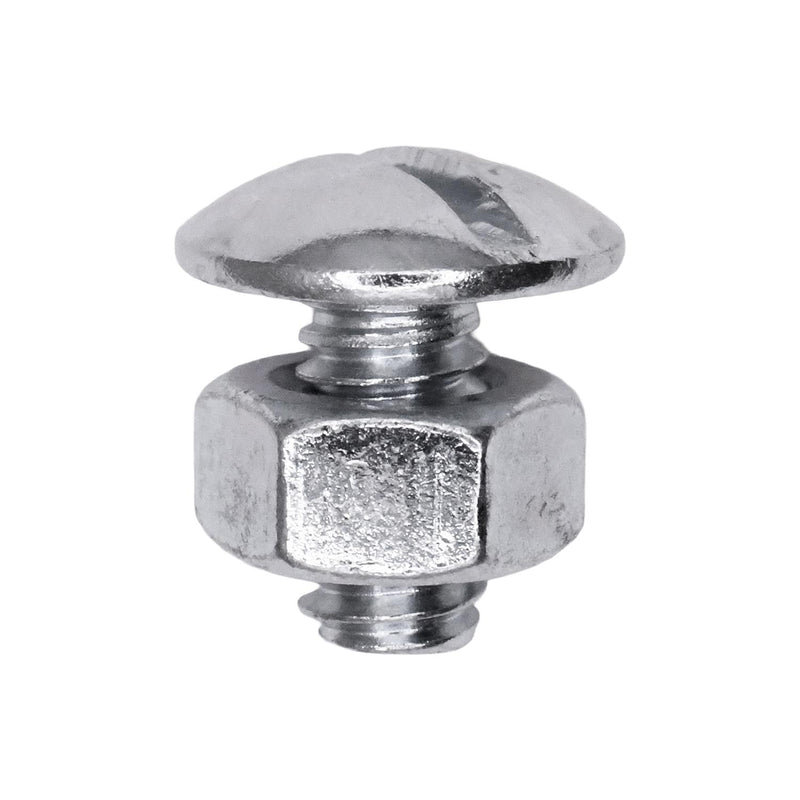 1/4"-20x1/2" Slotted Truss Head /S Screw, Zinc