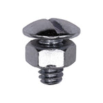 1/4"-20x1/2" Slotted Truss Head /S Screw, Zinc