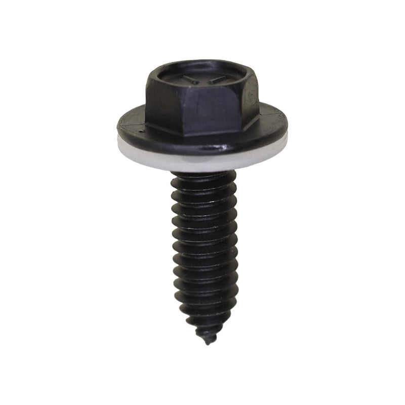 1/4"-20x7/8" Hex Head SEMS Mirror Mounting Screw with Wash, Type CA, 5/8" Washer, Phosphate