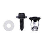 1/4"-20x7/8" Hex SEMS w/Jack Nut Mirror Mounting Screw And Jacknut, Type CA, 5/8" Washer, Phosphate