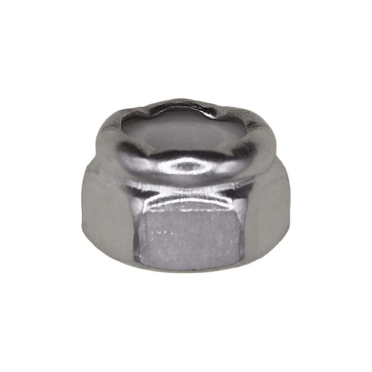 #8-32 18-8 Stainless Steel Nylon Lock Nut
