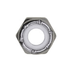 #10-32 18-8 Stainless Steel Nylon Insert Lock Nut