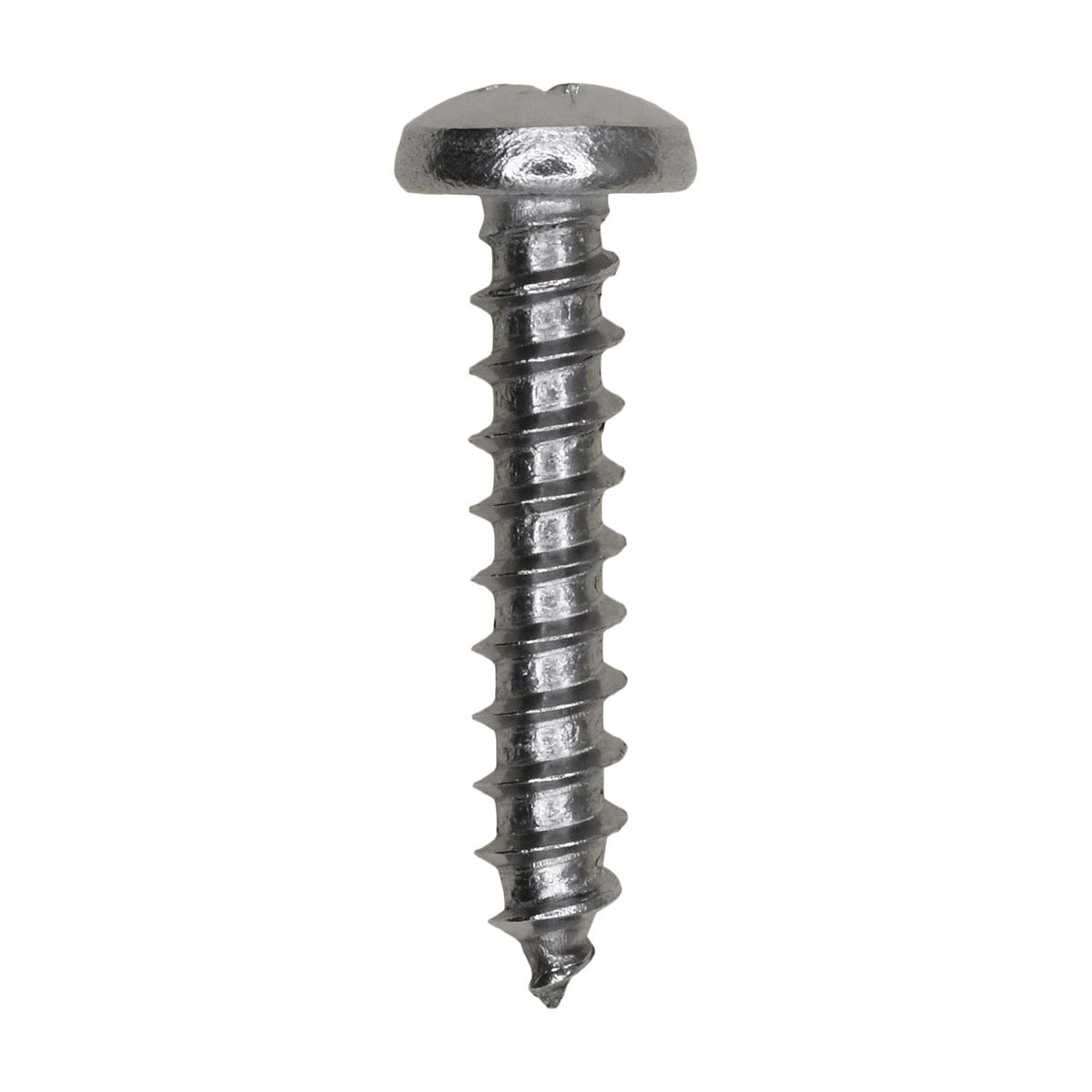 #10x1" Phillips Pan Head Tapping Screw, Type A/AB