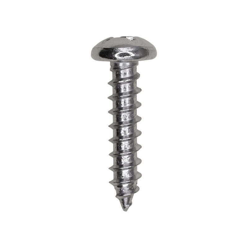 #12x1" Phillips Pan Head Tapping Screw, Type A/AB