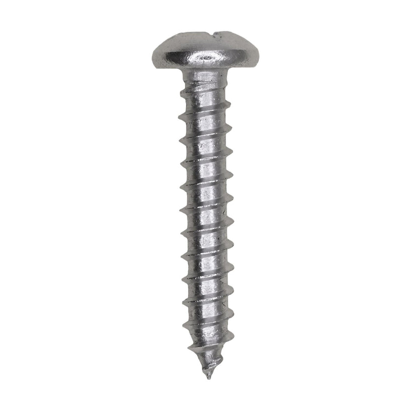 #12x1-1/4" Phillips Pan Head Tapping Screw, Type A/AB