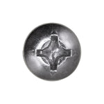 #12x1-1/4" Phillips Pan Head Tapping Screw, Type A/AB