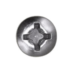 #12x1" Phillips Oval Head Tapping Screw, Type A/AB