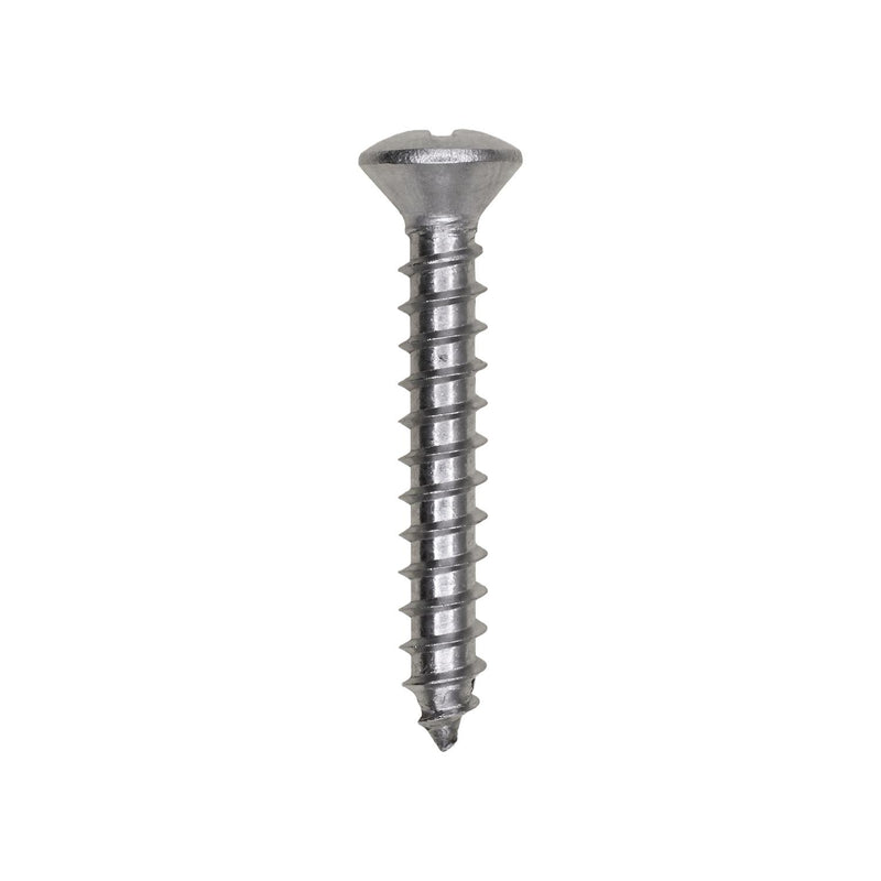 #12x1-1/2" Phillips Oval Head OvAluminumHead Tapping Screw