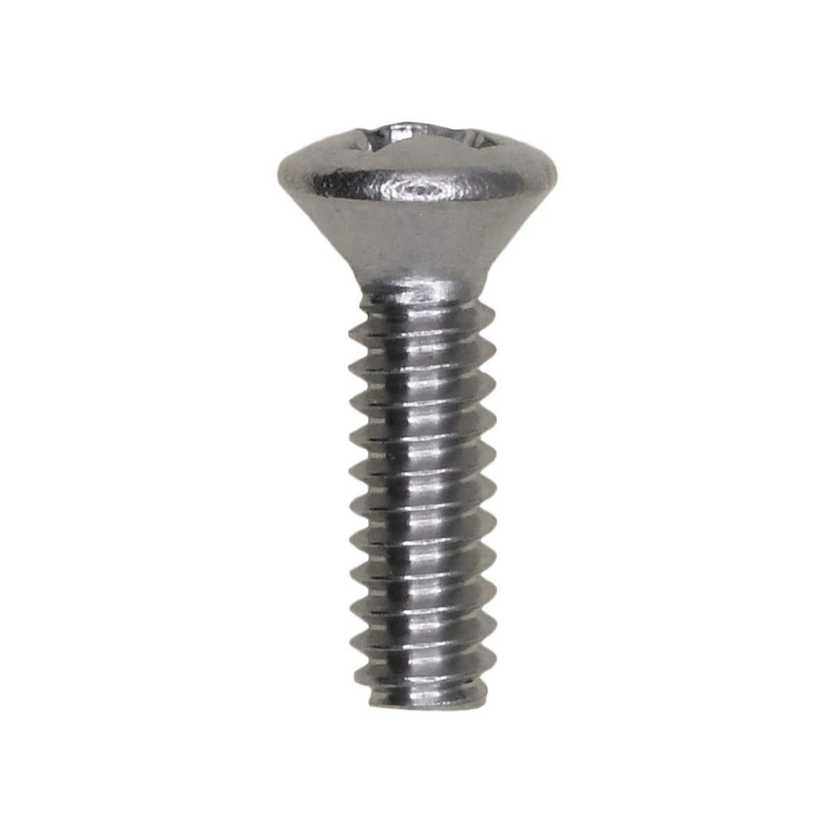 #6-32x1/2" Phillips Oval Head Machine Screw