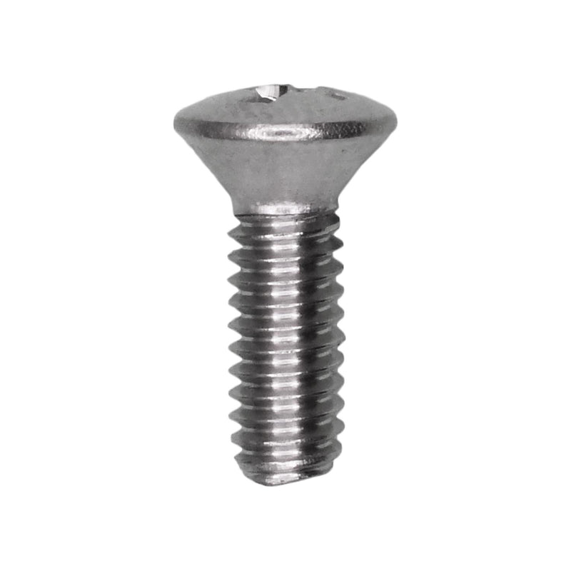 #8-32x1/2" Phillips Oval Head Machine Screw