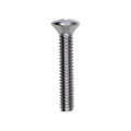 1/4"-20x1-1/2" Phillips Oval Head Machine Screw