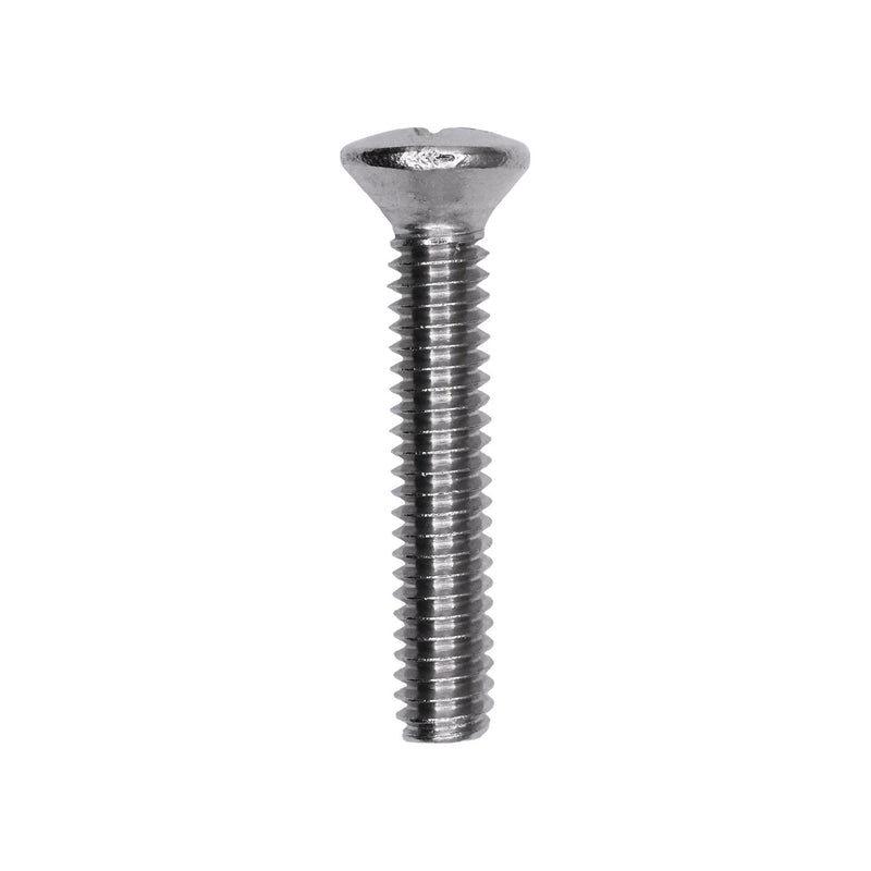 1/4"-20x1-1/2" Phillips Oval Head Machine Screw