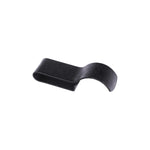 1/4" Black Wire Loom Clip Clamping