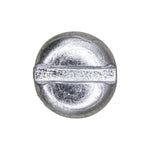 #12x3/4" Slotted Pan Head Tapping Screw, Type A/AB, Zinc Chromate