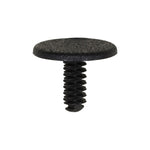 7/32"x15/32" Black Nylon Single Head Cowl Vent Christmas Tree Retainer, 21/32" Head