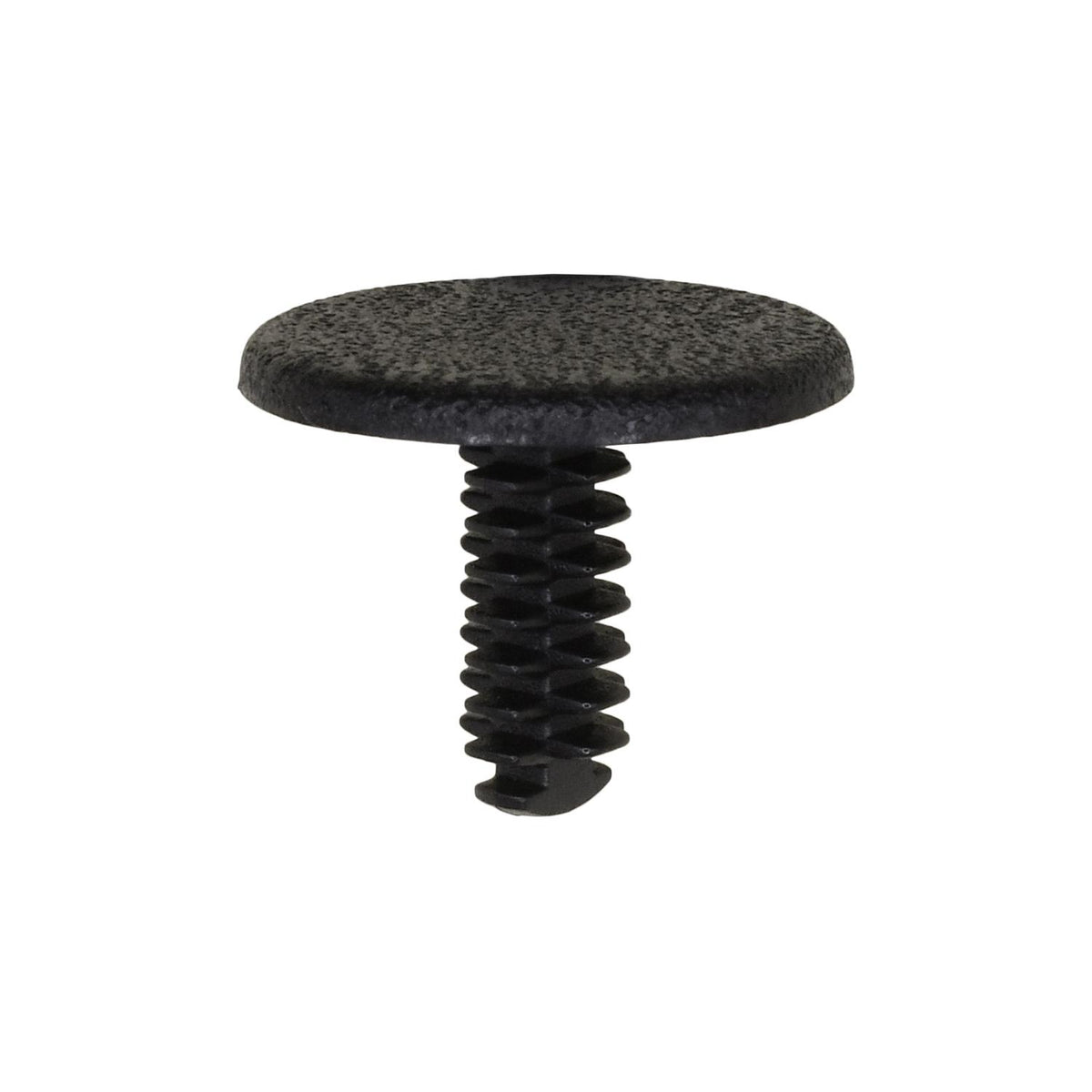 7/32"x15/32" Black Nylon Single Head Cowl Vent Christmas Tree Retainer, 21/32" Head