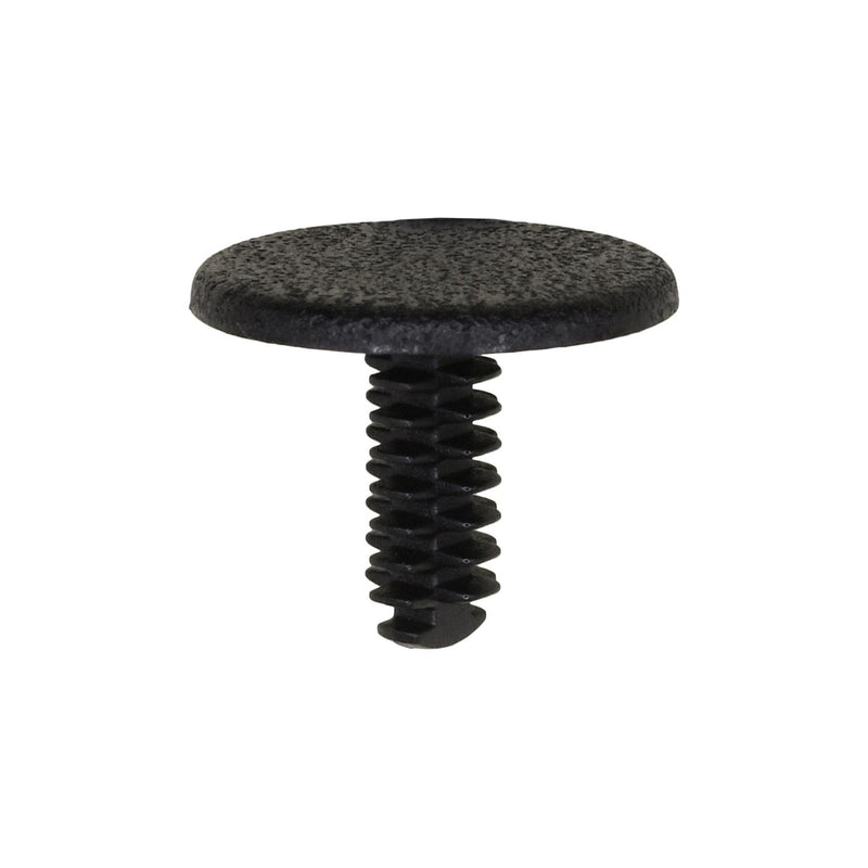 7/32"x15/32" Black Nylon Single Head Cowl Vent Christmas Tree Retainer, 21/32" Head